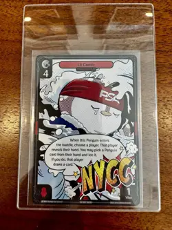 Vibes TCG PSA NYCC Exclusive 2025 Promo Lil Comic Penguin Card - Image 1