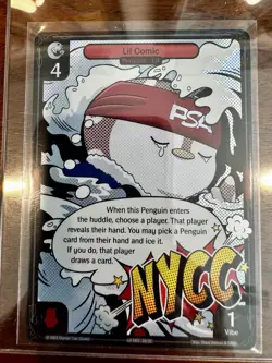 Vibes TCG PSA NYCC Exclusive 2025 Promo Lil Comic Penguin Card - Image 2