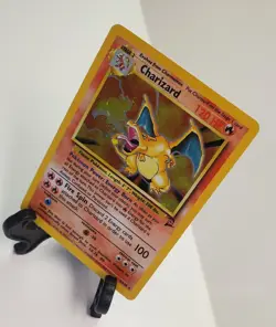 2000 Charizard base set 2 English Holo 4/130 Pokemon TCG Card - Image 4