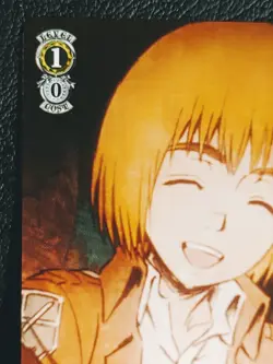 Armin Arlert Attack on Titan Card AOT/S35-T06 TD Weiss Schwarz Japanese Rare 49 - Image 2