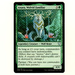 Anara, Wolvid Familiar Commander Legends 214/361 Uncommon MTG Card - Image 3