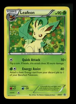 Leafeon BW87 Black Star Promo 2013 Holo Rare Pokemon Card TCG - Image 1
