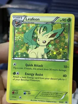 Leafeon BW87 Black Star Promo 2013 Holo Rare Pokemon Card TCG - Image 4
