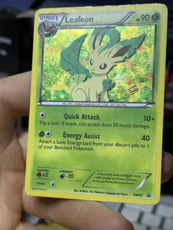 Leafeon BW87 Black Star Promo 2013 Holo Rare Pokemon Card TCG - Image 5