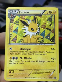 Jolteon BW91 Black Star Promo 2013 Holo Rare Pokemon Card TCG - Image 4