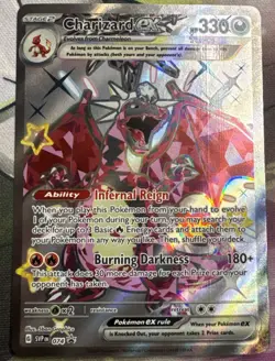 Charizard ex 074 Sv: Scarlet & Violet Promo Cards Holo Near Mint (NM) - Image 1