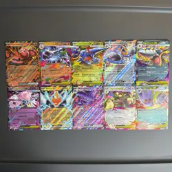 Pokemon Phantasmal Flames Complete Set of EX Double Rare 10 Card Lot - Image 1
