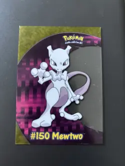 2000 Topps Pokemon #150 Mewtwo PC5 Animation Clear Chase Card - Image 1