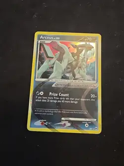 2009 Platinum Arceus Holo Card #AR1 LP/MP Copy 💢💥💢 - Image 2