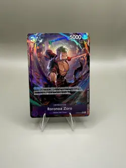 One Piece Card Game TCG PRB02 Roronoa Zoro OP09-076 (Alternate Art) - Image 1