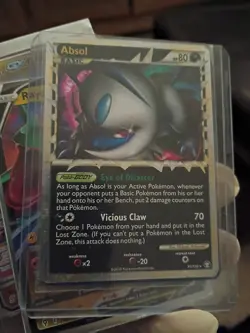 Triumphant 2010 TCG Pokemon Card Absol Prime 91/102 HGSS Ultra Rare - Image 1