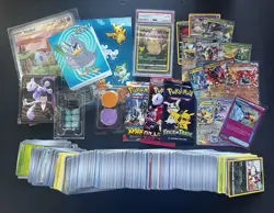 Pokemon Bulk Lot! 400+ Cards, PSA Slab, EX cards, Plus Booster Packs And More! - Image 1
