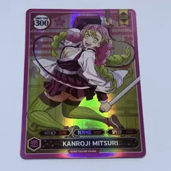 Kanroji Mitsuri - Demon Slayer Trading Card Game Holo Foil Cool Art - Image 1