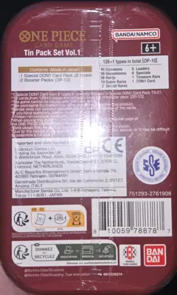 One Piece Trading Cards - Sealed Tin Pack Set Vol. 1 [TS-01] - GOL D. ROGER - Image 4