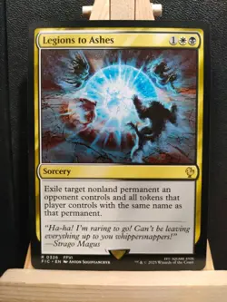 Legions to Ashes - Final Fantasy Commander - Rare - NM (see pics) MTG - Image 1