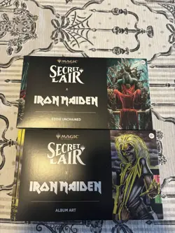 Secret Lair Iron Maiden Eddie Unchained & Album Art Non-foil Edition SEALED - Image 1