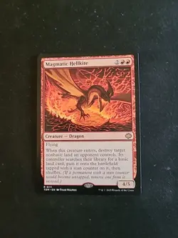 MTG TDM #111 Magmatic Hellkite Tarkir: Dragonstorm Regular - Image 1