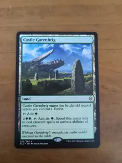 Magic: The Gathering MTG Castle Garenbrig Land ELD - Image 1