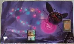 ULTRA PRO PLAYMAT 2018 Holiday Bog Humbugs 23.9" x 13.5" Magic The Gathering MTG - Image 1
