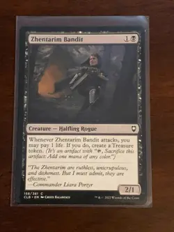 Magic the Gathering Commander Legends Baldur's Gate Zhentarim Bandit - Image 1