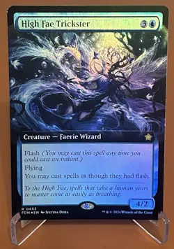 High Fae Trickster (Extended Art) Foundations Foil - Image 1