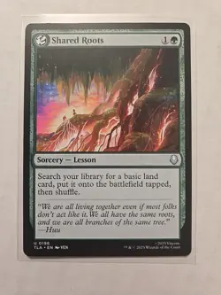 Shared Roots - Avatar - NM - Uncommon - Sorcery Lesson - MTG - Image 1