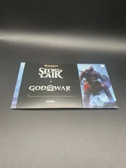 MTG Secret Lair x God of War: Norse Nonfoil Edition NEW SEALED - Image 1