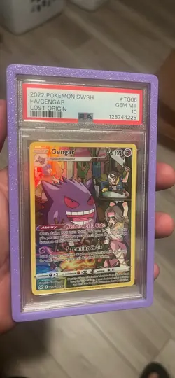 Gengar TG06/TG30 PSA 10 Gem Mint Lost Origin Trainer Gallery Pokemon Full Art - Image 1