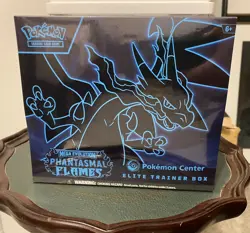 Phantasmal Flames Pokemon Center Elite Trainer Box ETB Sealed - Image 1