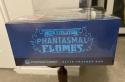 Phantasmal Flames Pokemon Center Elite Trainer Box ETB Sealed - Image 3