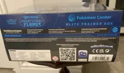 Phantasmal Flames Pokemon Center Elite Trainer Box ETB Sealed - Image 4