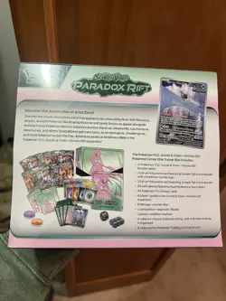 Paradox Rift Pokemon Center Elite Trainer Box ETB Iron Valiant Sealed - Image 2