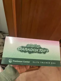Paradox Rift Pokemon Center Elite Trainer Box ETB Iron Valiant Sealed - Image 5