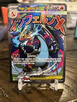 Pokemon TCG - Phantasmal Flames (UPC) MEGA CHARIZARD X Promo #23 “H” - Image 1