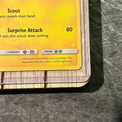 Detective Pikachu SM170 STAMPED Holo Black Star Promo Pokemon LP/NM - Image 3