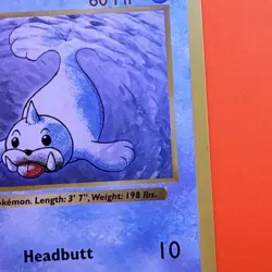 Pokemon TCG Seel 041/102 Base Set 1st Edition Shadowless English WOTC 1999 💦💦 - Image 3