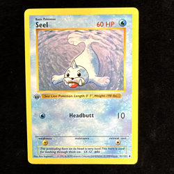 Pokemon TCG Seel Base Set, 1st Edition 41/102 Never Played EX - Image 1