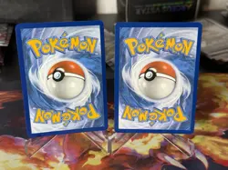 Fidough 069 & Dachsbun 161/091 Paldean Fates Shiny Baby Holo Pokemon NM Promo - Image 2