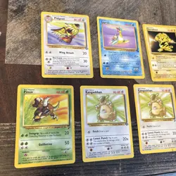 Vintage Pokemon Regular Rare Lot X12 Jungle Fossil Base And More See Mp/lp - Image 1