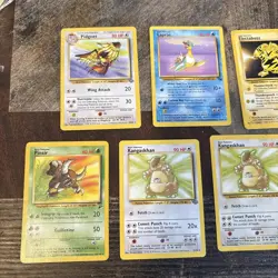 Vintage Pokemon Regular Rare Lot X12 Jungle Fossil Base And More See Mp/lp - Image 2