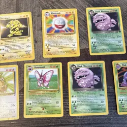 Vintage Pokemon Regular Rare Lot X12 Jungle Fossil Base And More See Mp/lp - Image 5