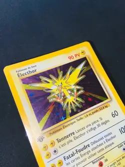 Carte Pokemon Electhor 16/102 HOLO Set De Base ED1 Wizards Edition 1 FR - Image 3