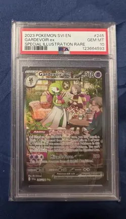 Pokemon Gardevoir EX TCG Scarlet and Violet Sir 245/198 PSA 10 - Image 1