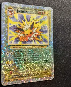Pokemon LEGENDARY COLLECTION - #14/110 Jolteon - Reverse Holo - ENG - Damaged - Image 4