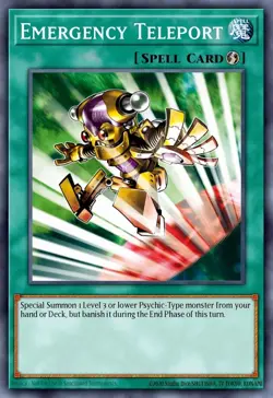 3x RA02-EN053 Emergency Teleport Ultra Rare 1st Edition YuGiOh PREORDER - Image 1