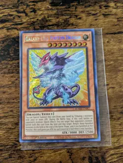 YU-GI-OH CHIBI GALAXY EYES PHOTON DRAGON BLMM-EN007 NM - Image 1