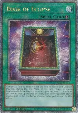 Yugioh! Book of Eclipse - RA02-EN054 - Quarter Century Secret Rare - 1st Edition - Image 1