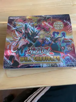 Yu-Gi-Oh! Wild Survivors 1st Edition Booster Box 25th Anniversary SEALED - Image 1
