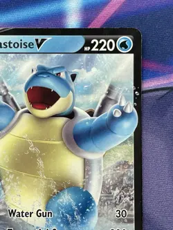 Blastoise V SWSH101 Black Star Promo Pokemon Sword & Shield Ultra Rare NM/M Card - Image 3