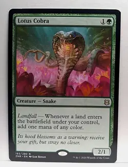 Lotus Cobra - Zendikar Rising - Magic The Gathering NM/Mint Card - Image 1